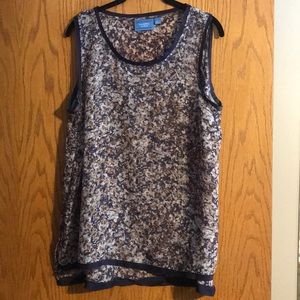 Vera Silky Tank blouse